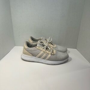 Adidas Light Gray and Beige Sneakers